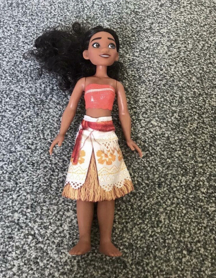 singing moana doll asda